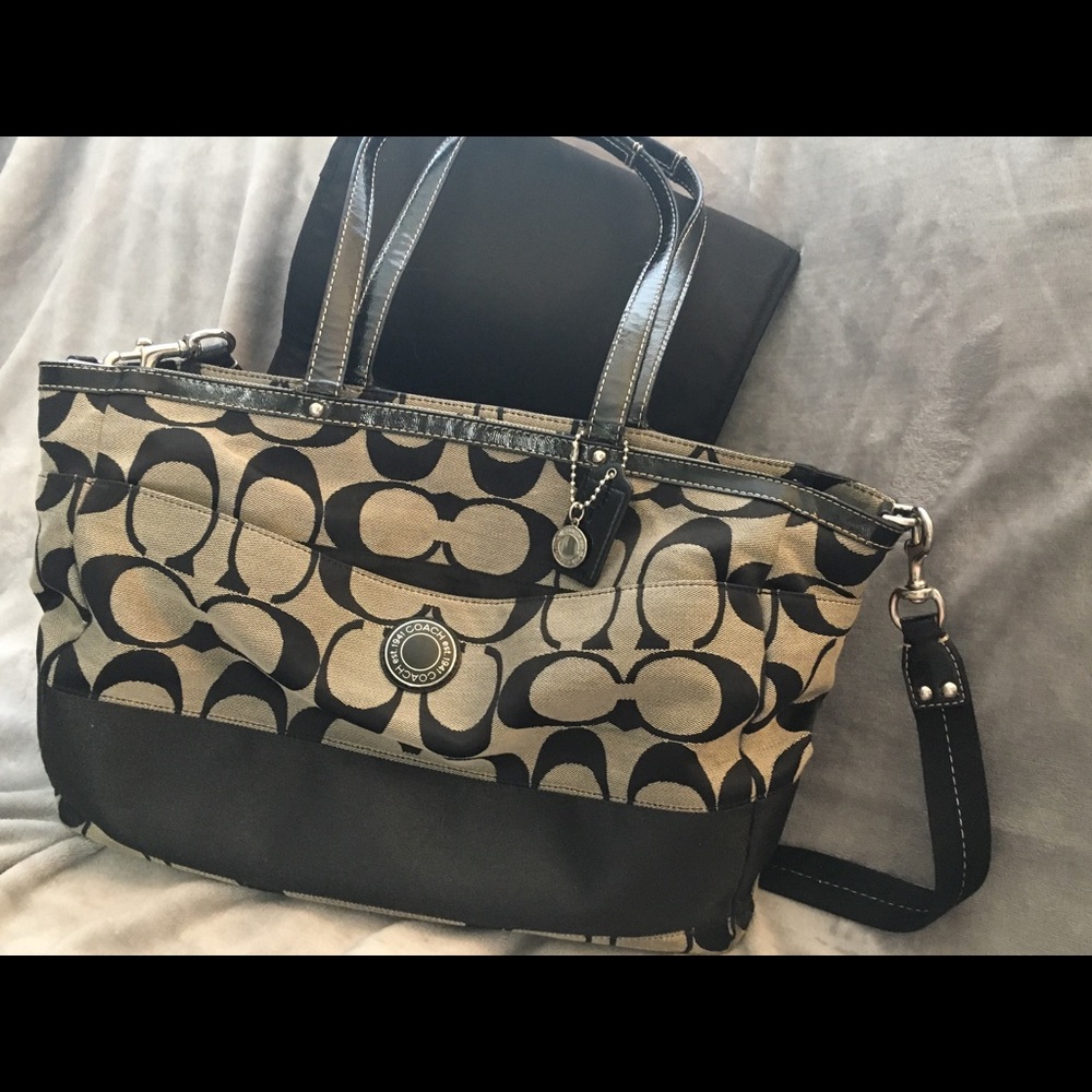 Coach diaper bag
